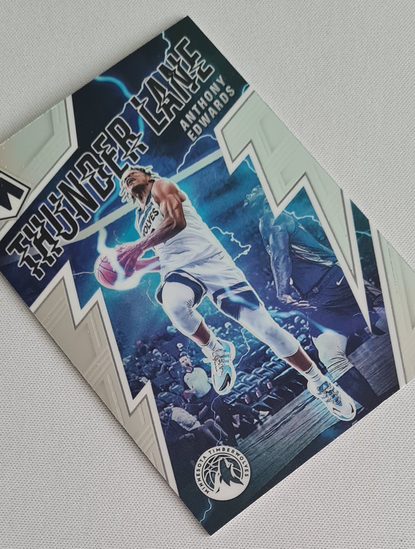 Anthony Edwards- 2021/22 Panini Mosaic Basketball #20 NBA Minnesota Timberwolves "Thunder Lane"