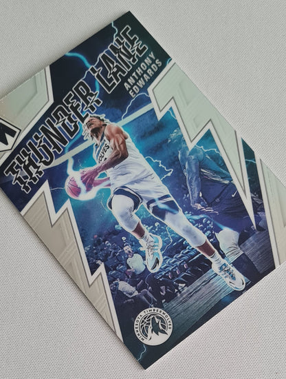 Anthony Edwards- 2021/22 Panini Mosaic Basketball #20 NBA Minnesota Timberwolves "Thunder Lane"