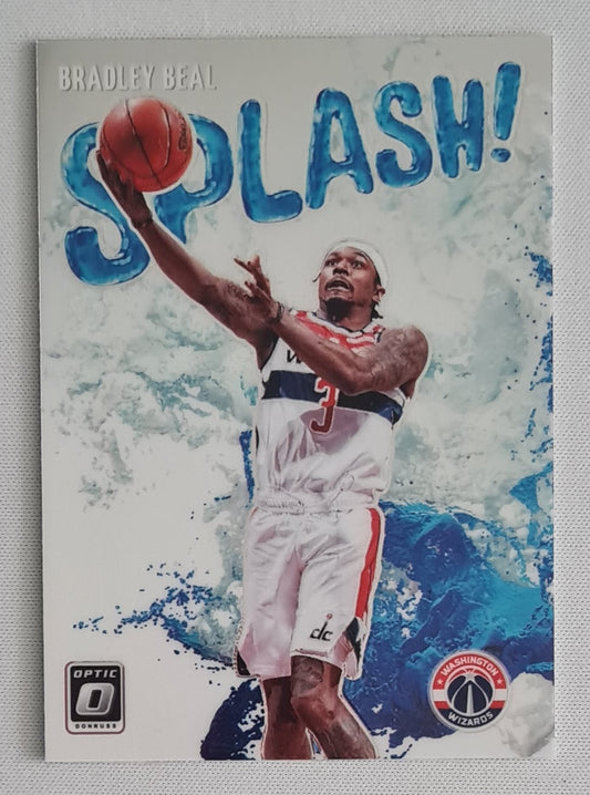 Bradley Beal - 2021/22 Panini Donruss Optic Basketball #10 "Splash!" NBA Washington Wizards