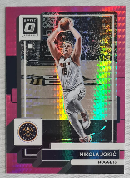 Nikola Jokic - 2022/23 Panini Donruss Optic Basketball #48 NBA Purple Prizm