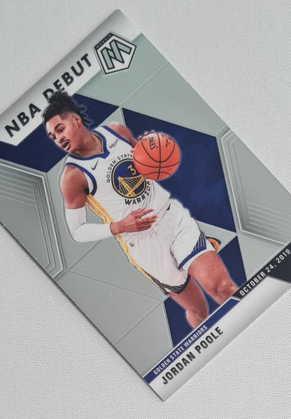 Jordan Poole - 2019/20 Panini Mosaic Basketball #261 (RC) NBA Golden State Warriors - NBA Debut