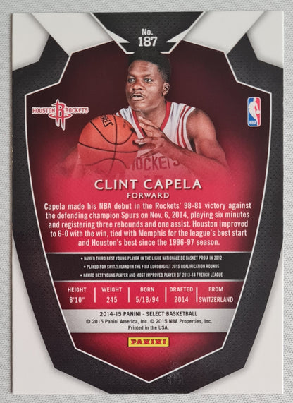 Clint Capela - 2014/15 Panini Select Basketball #187 (RC) NBA Houston Rockets