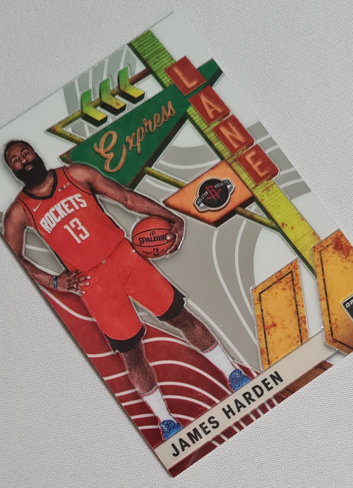 James Harden - 2019/20 Panini Donruss Optics basketball #1 "Express Lane" NBA Houston Rockets