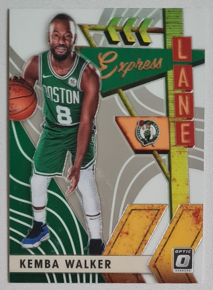 Kemba Walker - 2019/20 Panini Donruss Optic Basketball #23 "Express Lane" NBA Boston Celtics
