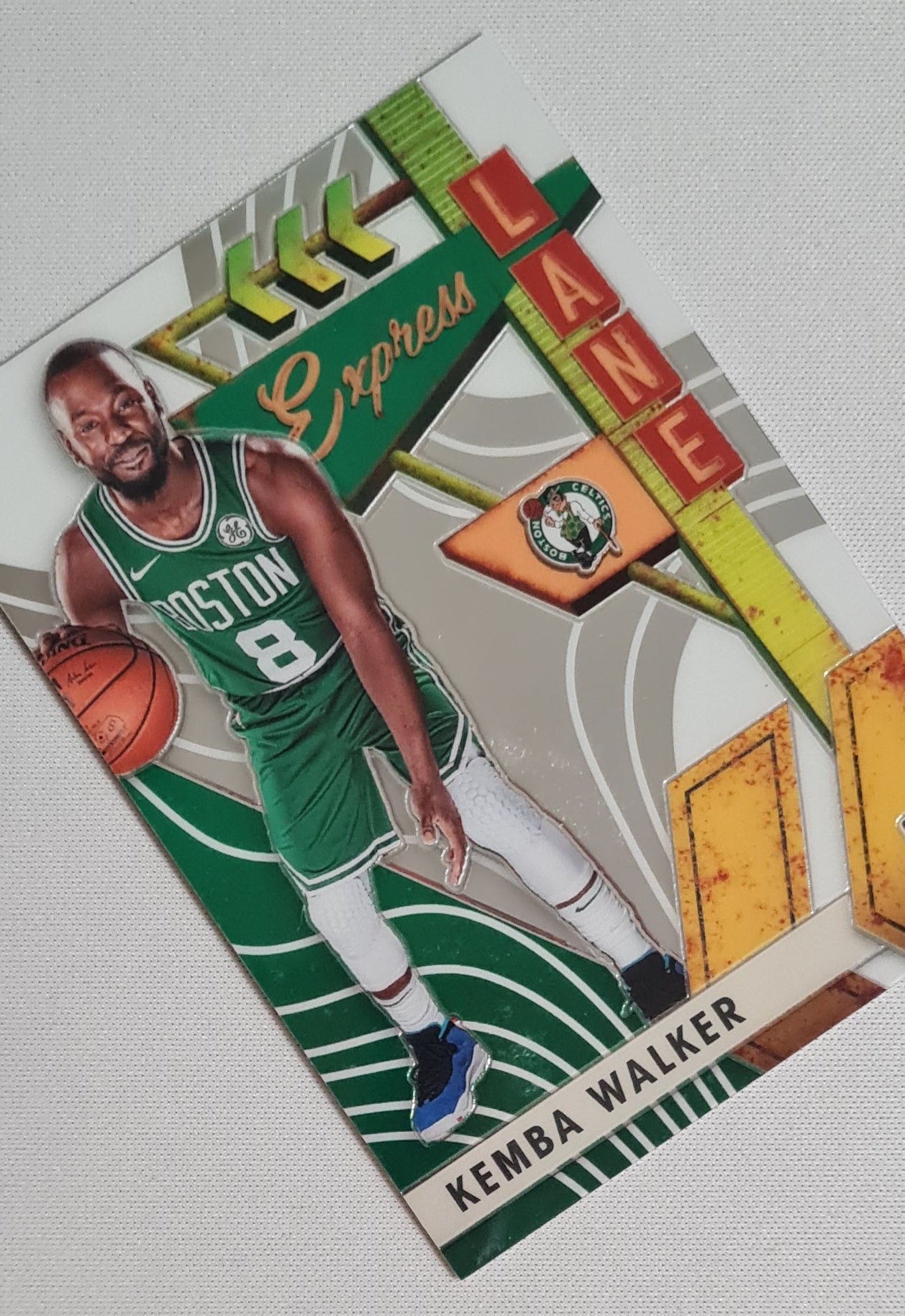 Kemba Walker - 2019/20 Panini Donruss Optic Basketball #23 "Express Lane" NBA Boston Celtics