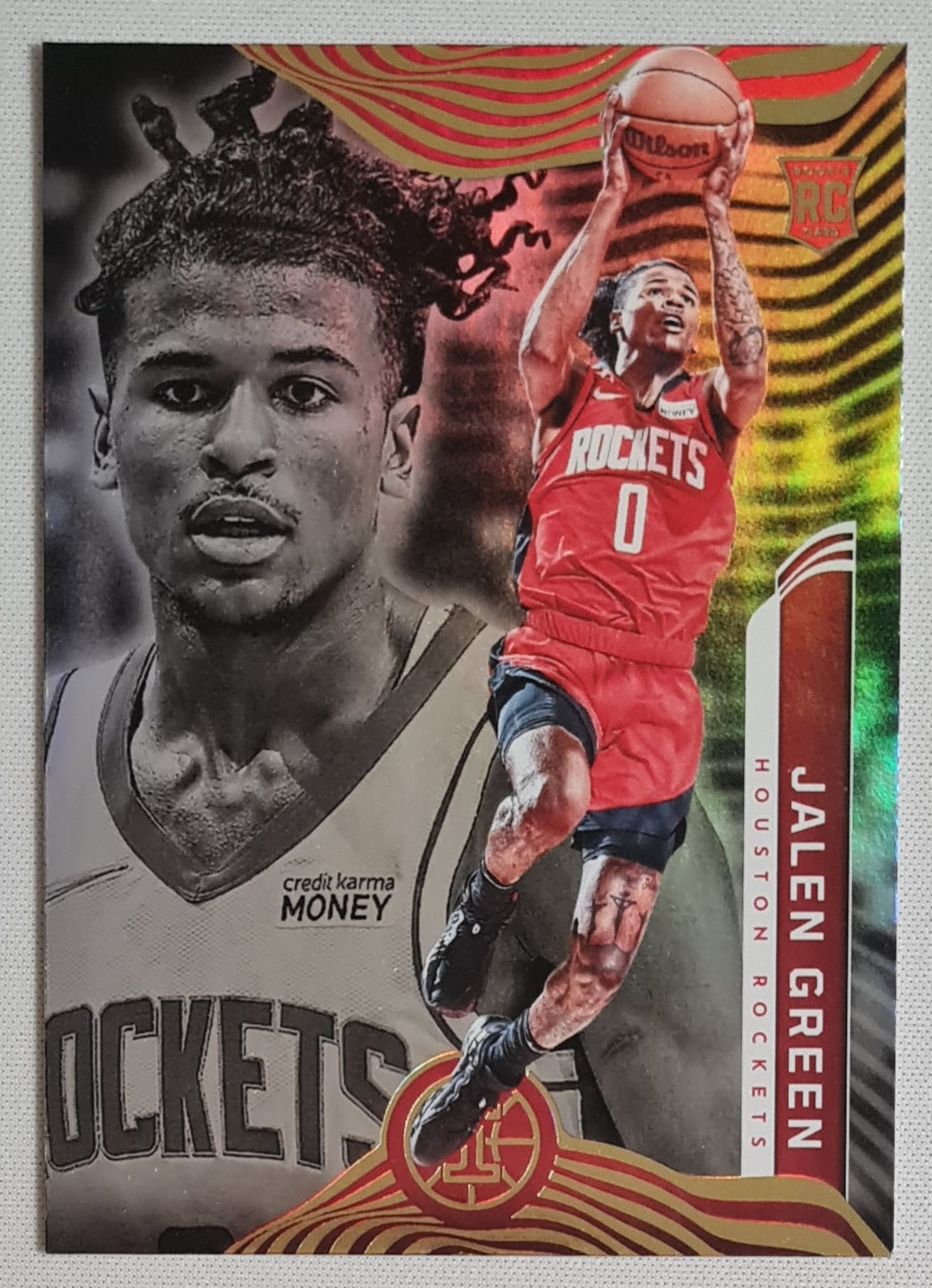 Jalen Green - 2021/22 Panini Illussions Basketball #152 NBA Houston Rockets