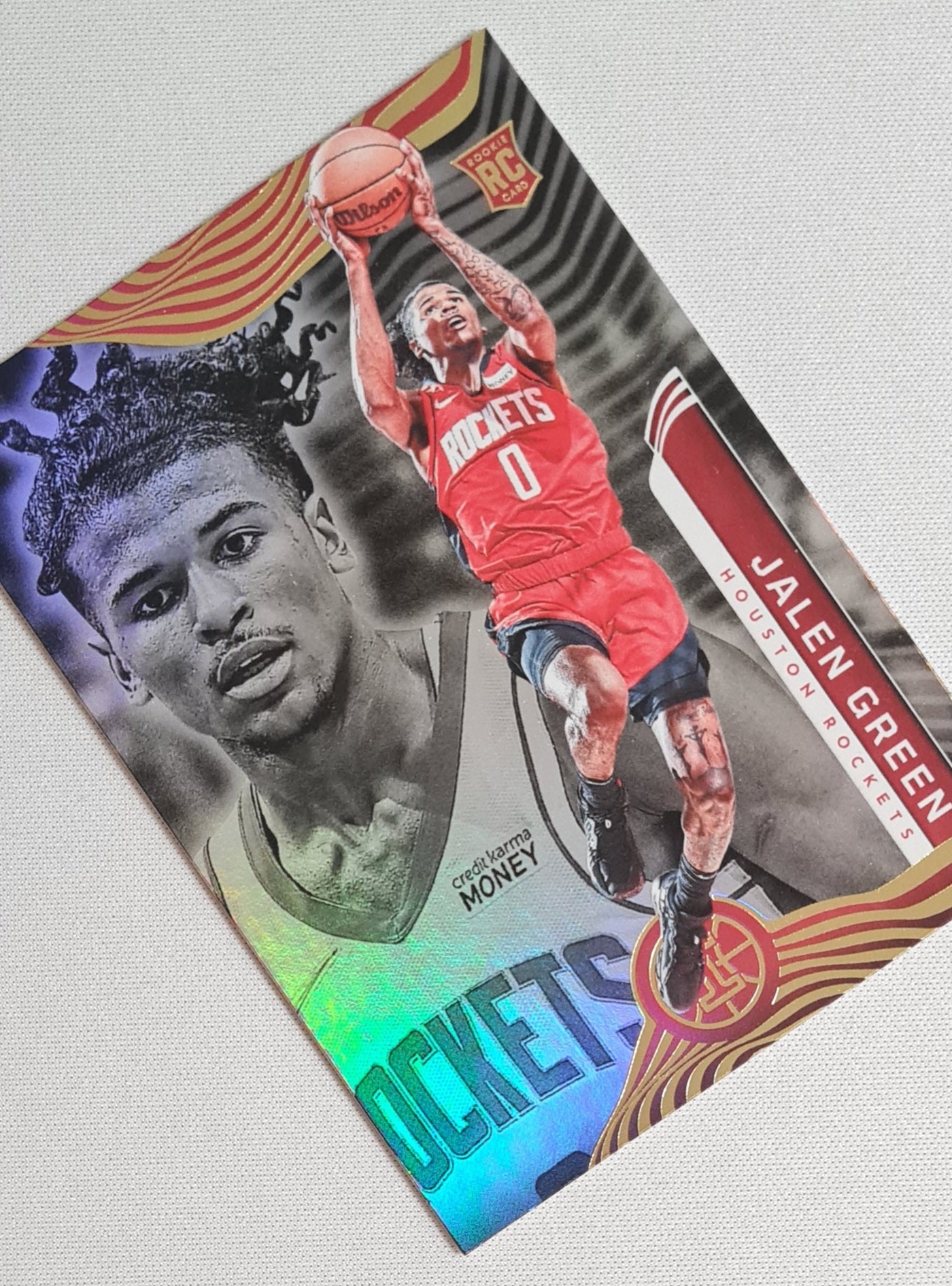 Jalen Green - 2021/22 Panini Illussions Basketball #152 NBA Houston Rockets