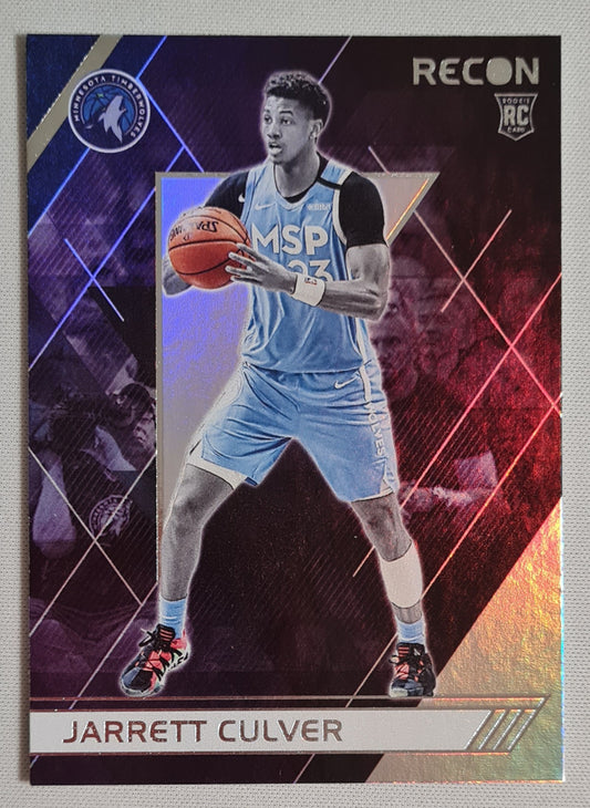 Jarrett Culver - 2019/20 Panini Chronicles Recon Basketball #291 (RC) NBA Minnesota Timberwolves Purple