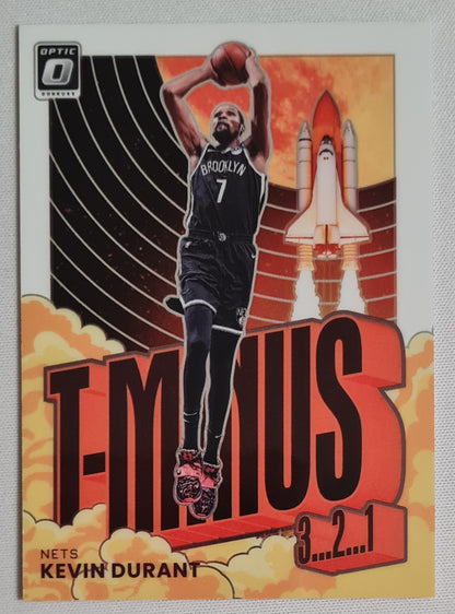 Kevin Durant - 2021/22 Panini Donruss Optic Basketball #6 "T-Minus" 3...2...1