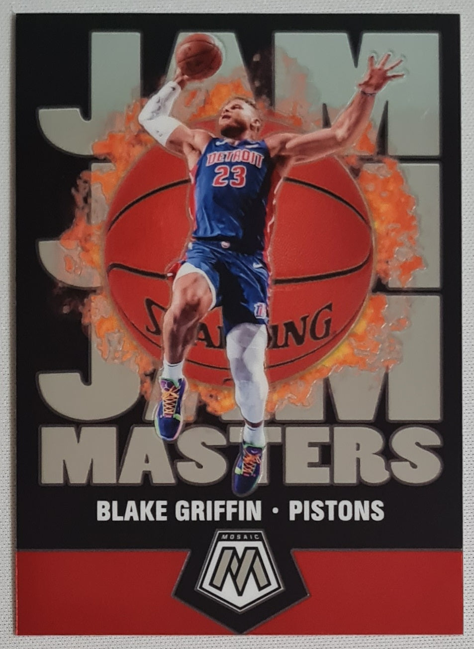 Blake Griffin - 2019/20 Panini Mosaic Prizm #08 "Jam Masters" NBA Detroit Pistons