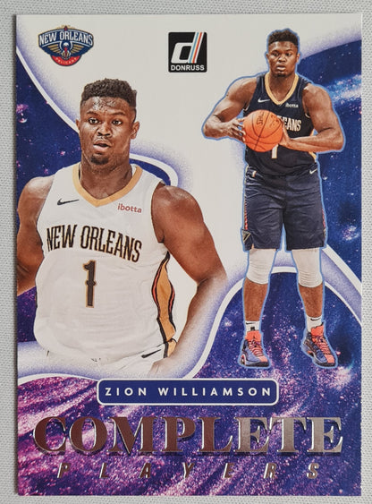 Zion Williamson - 2021/22 Panini Donruss Basketball #15 NBA New Orleans "Complete"
