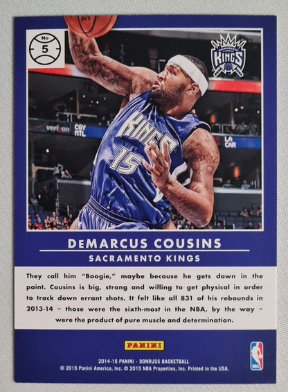 DeMarcus Cousins - 2014/15 Panini Donruss Basketball #5 "Production Line" KIngs