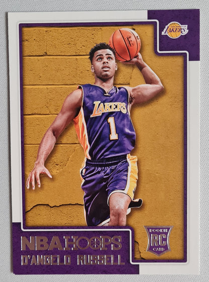 D' Angelo Russell - 2015/16 Panini Hoops Basketball #265 (RC) Rookie Guard L.A. Lakers