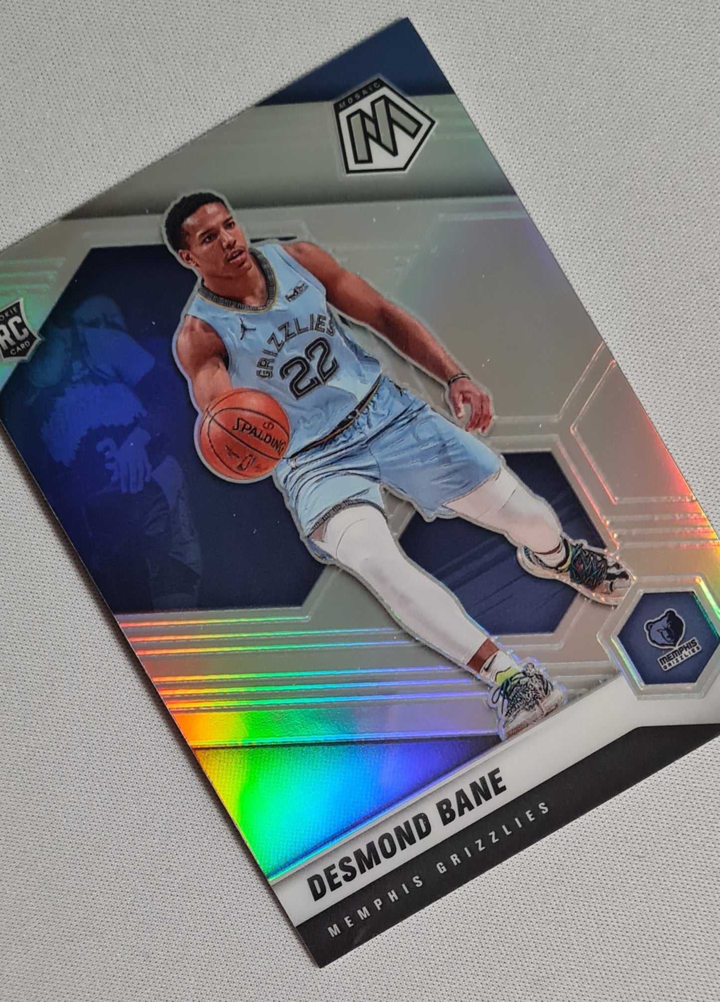 Desmond Bane - 2020/21 Panini Mosaic Basketball #211 (RC) Memphis Grizzlies - Holo