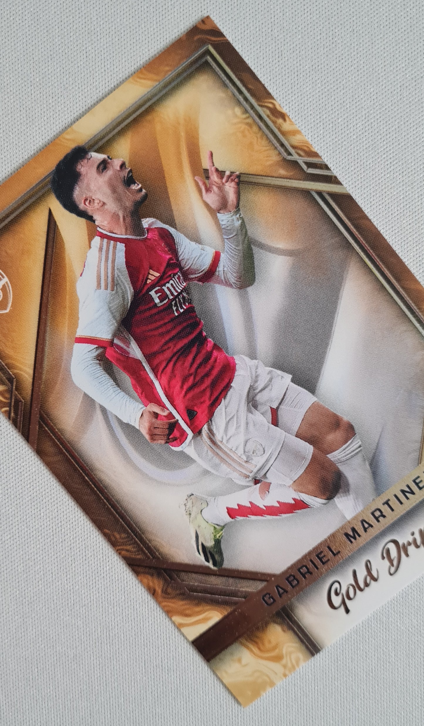 Gabriel Martinelli - 2024 Topps Gold Drip #50 Arsenal FC