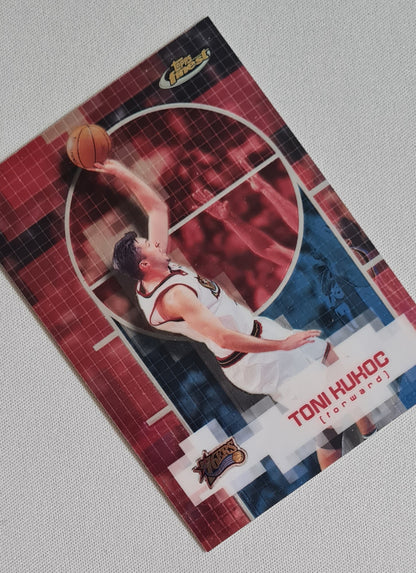 Toni Kukoc - 2000 Topps Finest #PHI-F 7 NBA 76ers