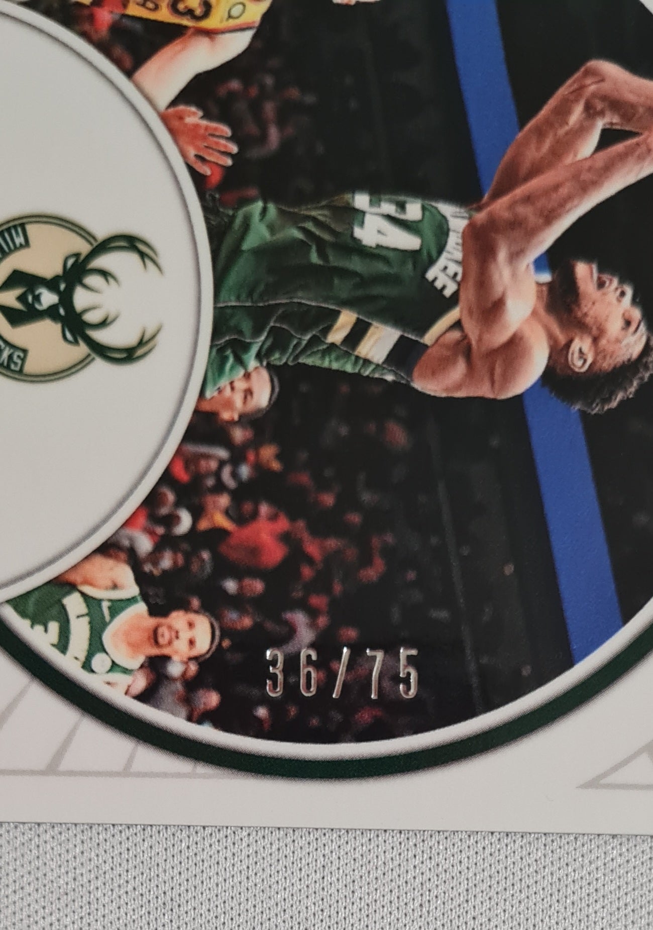 Giannis Antetokounmpo - 2021 Obsidian Tunnel Vision Electric Etch Purple /75 #10