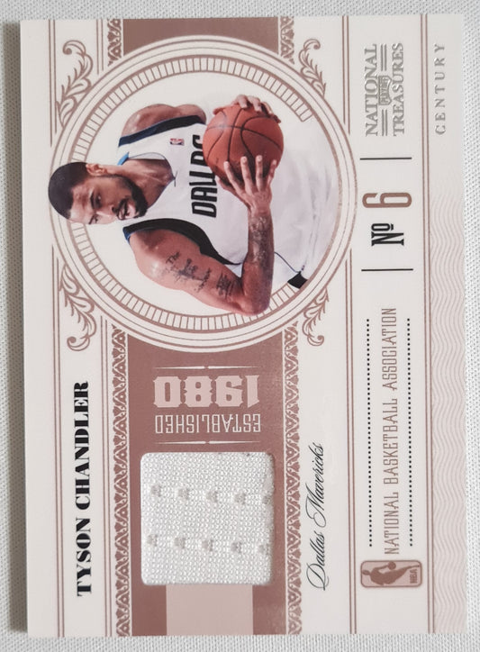2010-11 Playoff National Treasures /25 Patch Tyson Chandler #19
