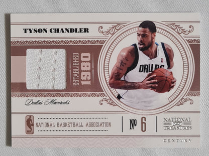 2010-11 Playoff National Treasures /25 Patch Tyson Chandler #19