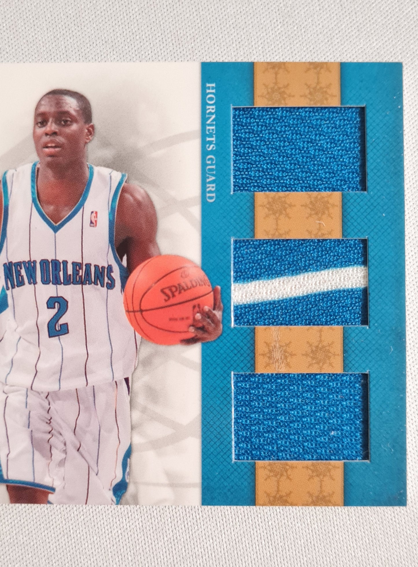 Darren Collison - 2010 Panini National Treasure NBA (Playoff) Gear #21 /Patch - Hornets /25