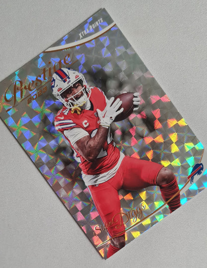 Stefon Diggs - 2023 Panini Prestige Football #36 Xtra Point - Hyper Parallel Bills