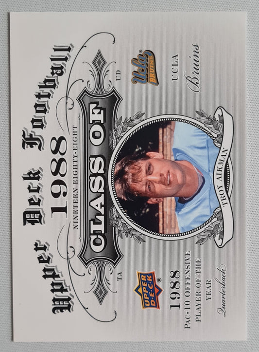 Troy Aikman - 2011 Upper Deck Football #CO-8 "Class of 1988" HOF QB