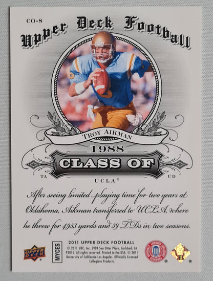 Troy Aikman - 2011 Upper Deck Football #CO-8 "Class of 1988" HOF QB