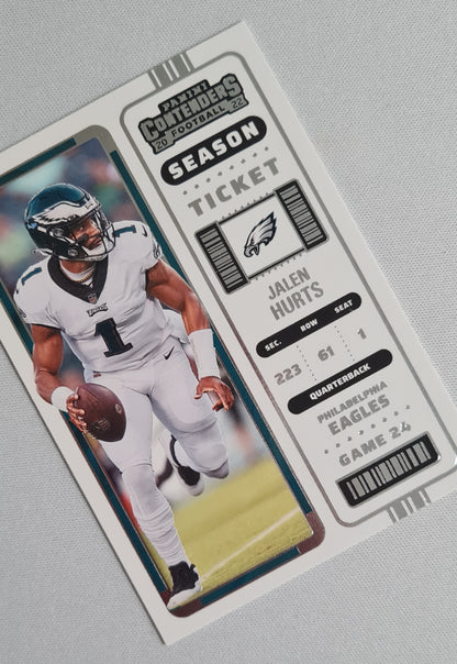 Jalen Hurts - 2022 Panini Contenders Football #76 Philadelphia Eagles QB - Season Ticket