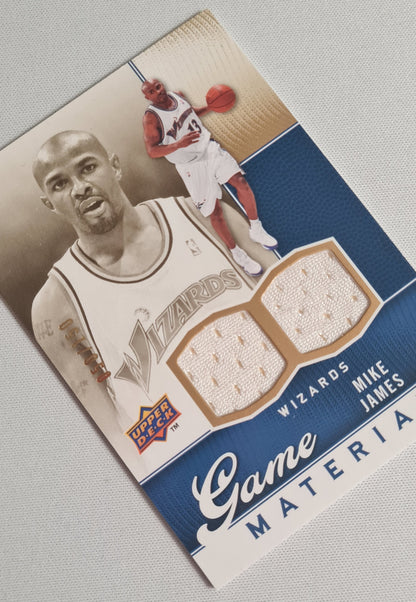 Mike James - 2009/10 Upper Deck Basketball #GJ-MJ /150 + Patch