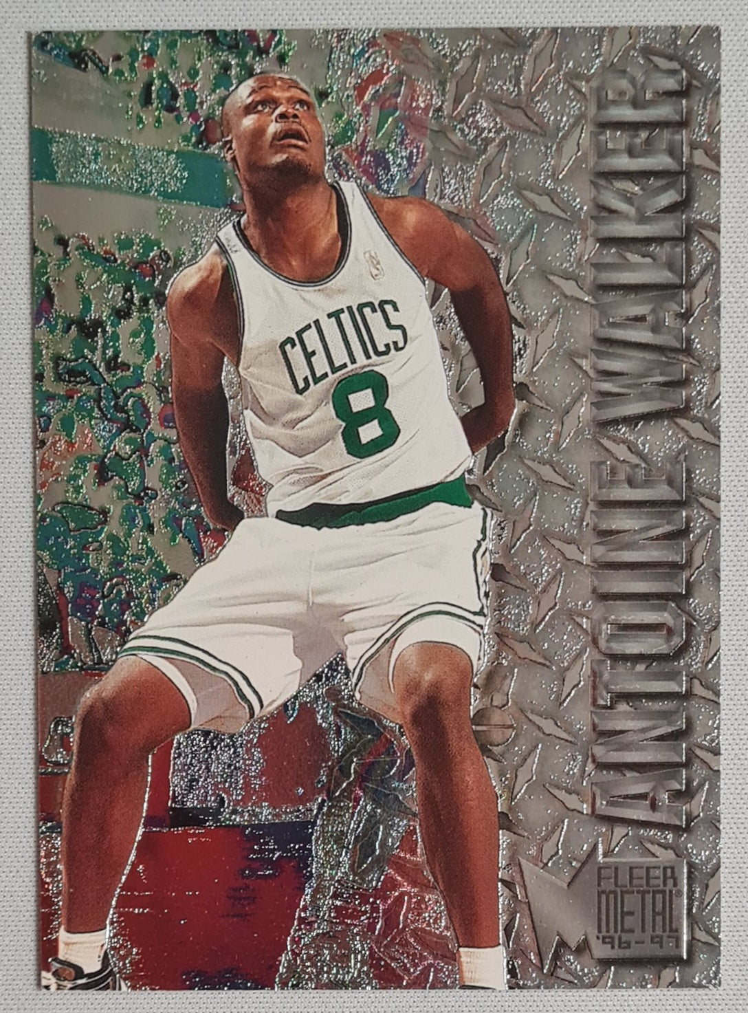 Antoine Walker - 1997 Fleer/Skybox Metal #153 Boston Celtics