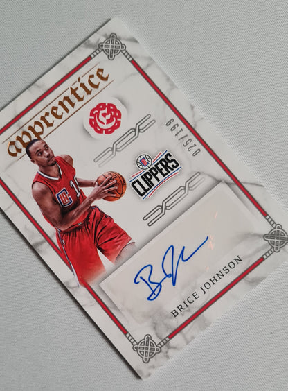 Brice Johnson - 2016/17 Panini Excalibur Basketball "Apprentice" #20 NBA LA Clipper /199 + Authograph