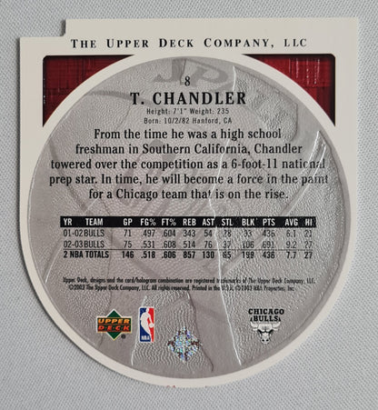 Tyson Chandler - 2003 Upper Deck Standing O #8 Chicago Bulls
