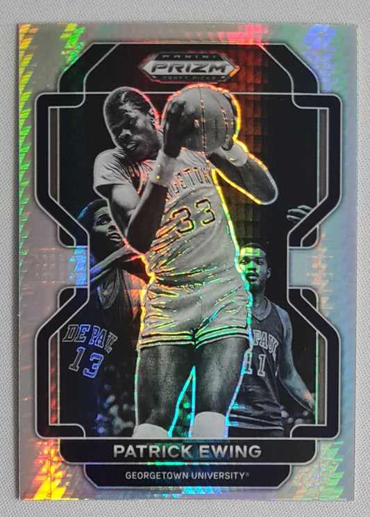 Patrick Ewing - 2022 Panini Prizm Draft Picks Hyper Prizm #38 Georgetown