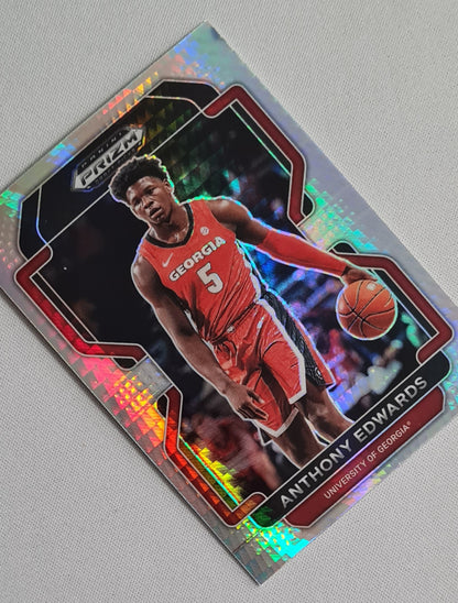 Anthony Edwards - 2022 Panini Prizm Draft Picks Hyper Prizm #3 University of Georgia
