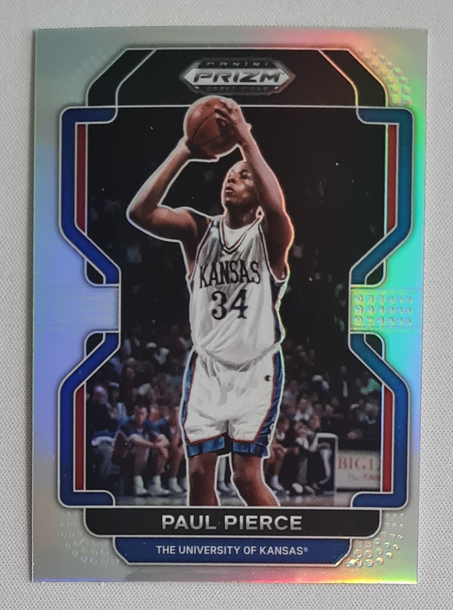 Paul Pierce - 2022 Panini Prizm Draft Picks Silver #40 University of Kansas