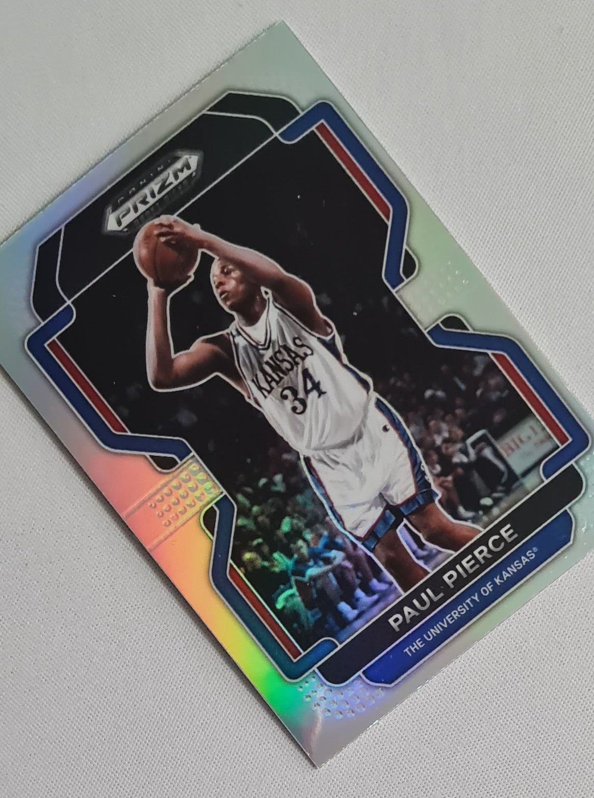 Paul Pierce - 2022 Panini Prizm Draft Picks Silver #40 University of Kansas