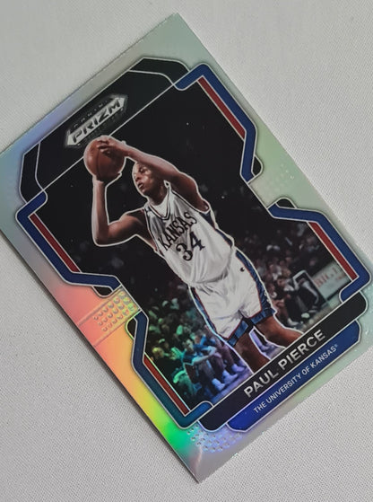 Paul Pierce - 2022 Panini Prizm Draft Picks Silver #40 University of Kansas