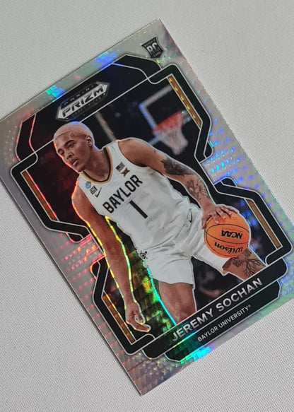 Jeremy Sochan - 2022 Panini Prizm Draft Picks Hyper Prizm #61 Baylor University