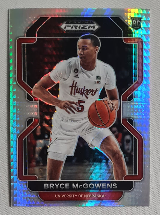 Bryce McGowens - 2022 Panini Prizm Draft Picks Hyper Prizm #81 University of Nebraska