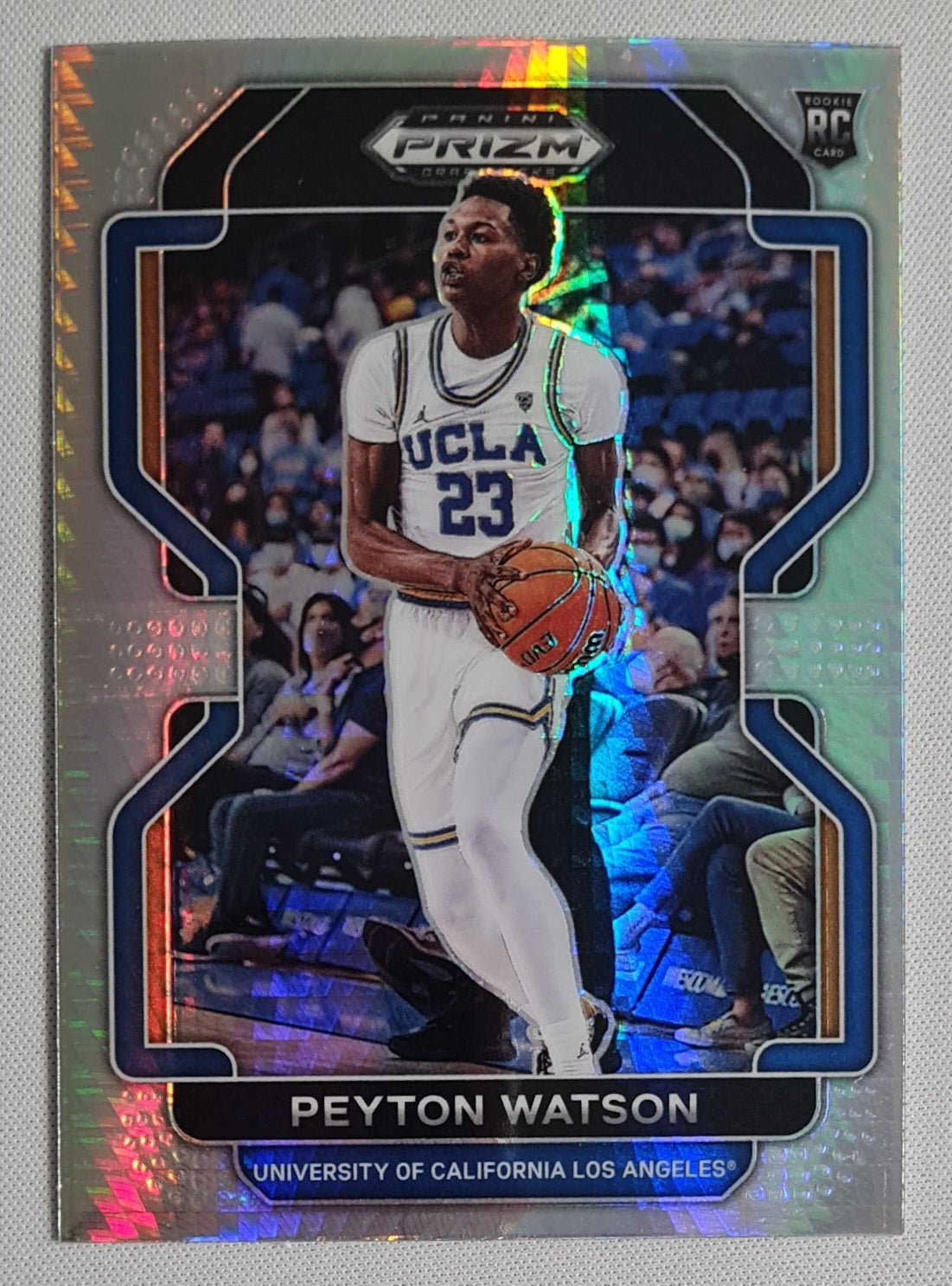 Peyton Watson - 2022 Panini Prizm Draft Picks Hyper Prizm #27 UCLA Bruins