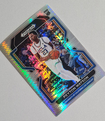 Peyton Watson - 2022 Panini Prizm Draft Picks Hyper Prizm #27 UCLA Bruins