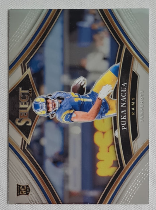 Puka Nacua - 2023 Panini Select Snapshots #SS-PN Los Angeles Ram