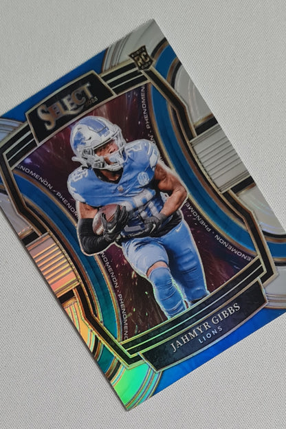 Jahmyr Gibbs - 2023 Panini Select Phenomenon Silver Prizm #PH-JGI Detroit Lions