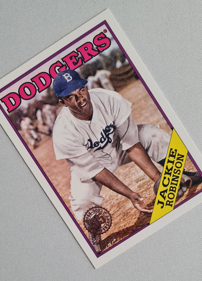 Jackie Robinson - 2023 Topps Series 1 1988 Topps 35th Anniversary #T88-44 Brooklyn Dodgers