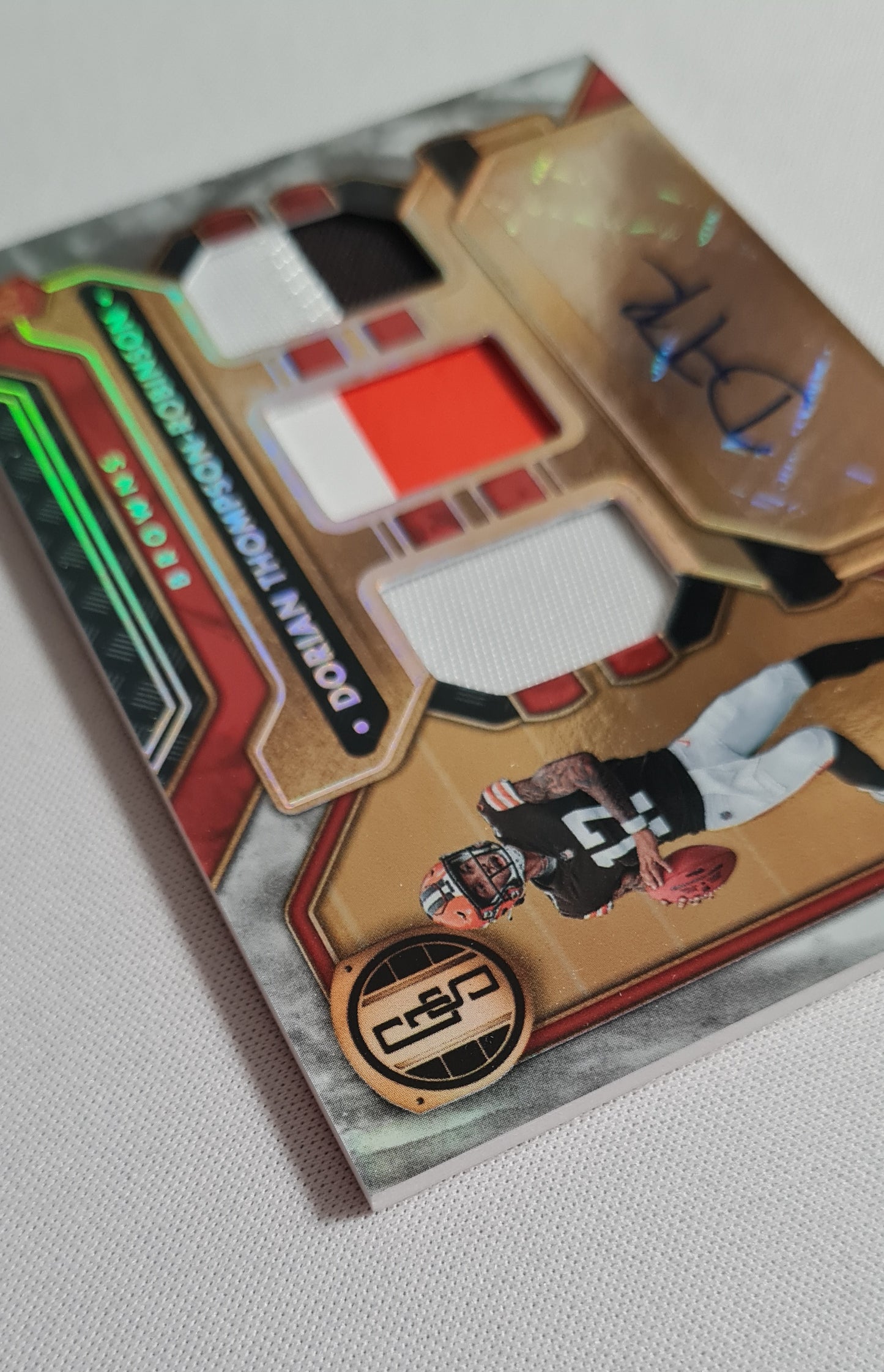 Dorian Thompson-Robinson - 2023 Panini Gold Standard Football #278 Browns Triple Patch + /49 + Autograph