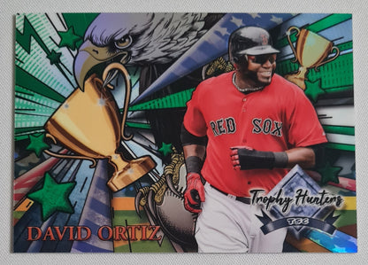 David Ortiz - 2022 Topps Stadium Club Chrome Trophy Hunting Green /99 (TSC) #RL-15 - MLB Boston Red Sox