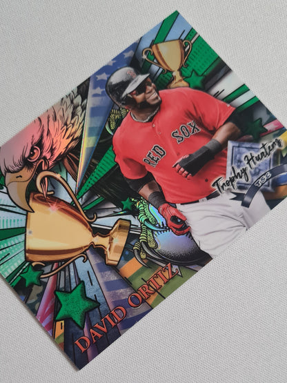 David Ortiz - 2022 Topps Stadium Club Chrome Trophy Hunting Green /99 (TSC) #RL-15 - MLB Boston Red Sox
