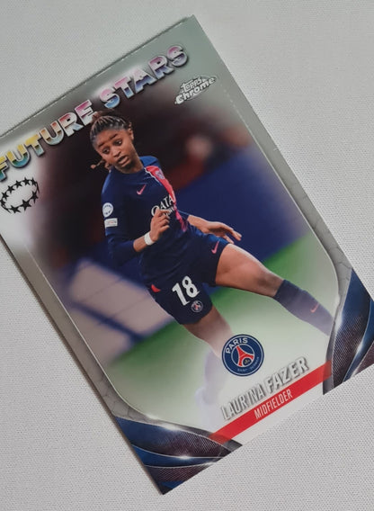 Laurina Fazer - 2024 Topps Chrome #55 (CL) Future Stars PSG