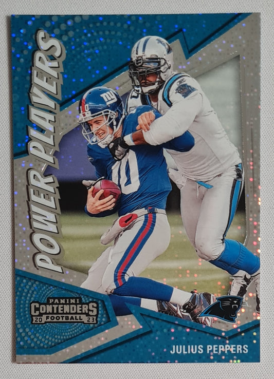 Julius Peppers - 2023 Panini Contenders Football #14 Power Players Carolina Panthers