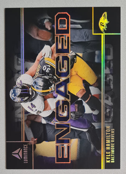 Kyle Hamilton - 2024 Panini Luminance Football Engaged #ENG-KHN Baltimore Ravens